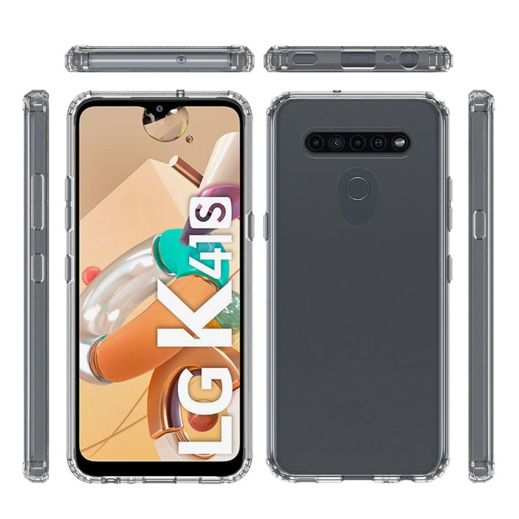 For LG K41S / K51S Shockproof Scratchproof TPU + Acrylic Protective Case