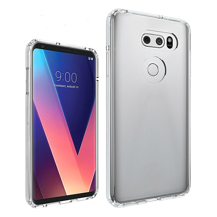 For LG V30 Shockproof Scratchproof TPU + Acrylic Protective Case