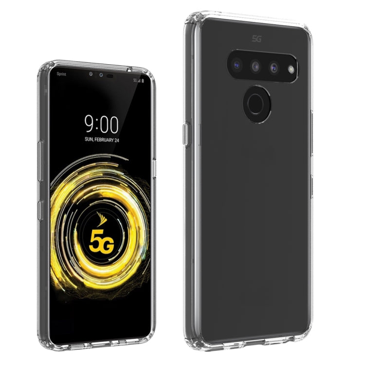 For LG V50 ThinQ 5G Shockproof Scratchproof TPU + Acrylic Protective Case