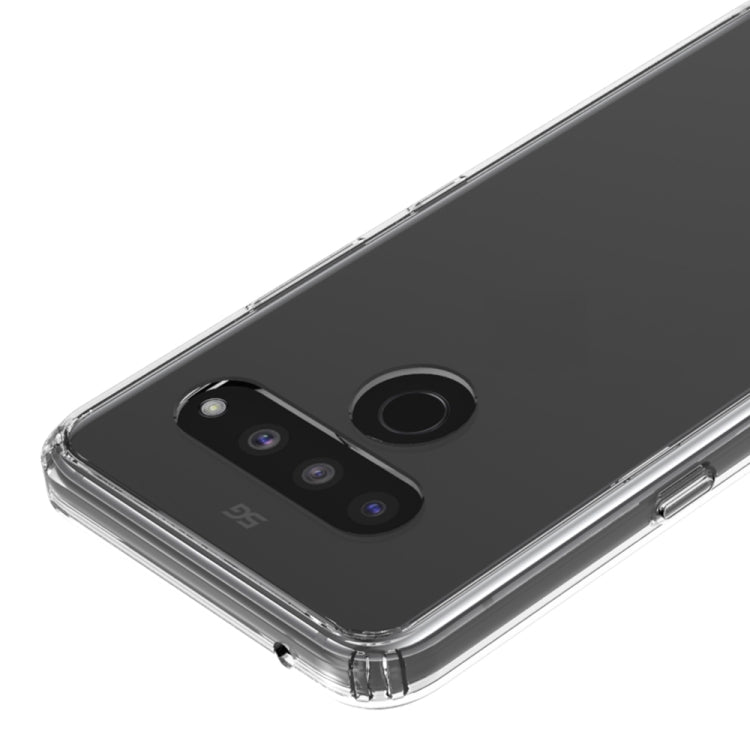 For LG V50 ThinQ 5G Shockproof Scratchproof TPU + Acrylic Protective Case