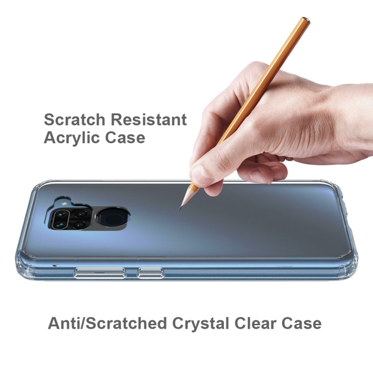 For Xiaomi Redmi Note 9 Shockproof Scratchproof TPU + Acrylic Protective Case