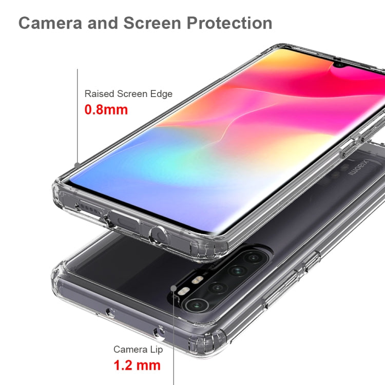 For Xiaomi Mi Note 10 Lite Shockproof Scratchproof TPU + Acrylic Protective Case