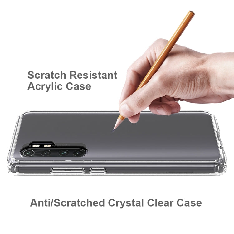 For Xiaomi Mi Note 10 Lite Shockproof Scratchproof TPU + Acrylic Protective Case