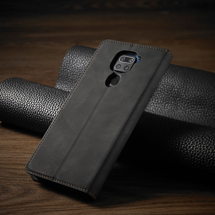 For Xiaomi Redmi Note 9 Forwenw Dream Series Oil Edge Strong Magnetism Horizontal Flip Leather Case with Holder & Card Slots & Wallet & Photo Frame