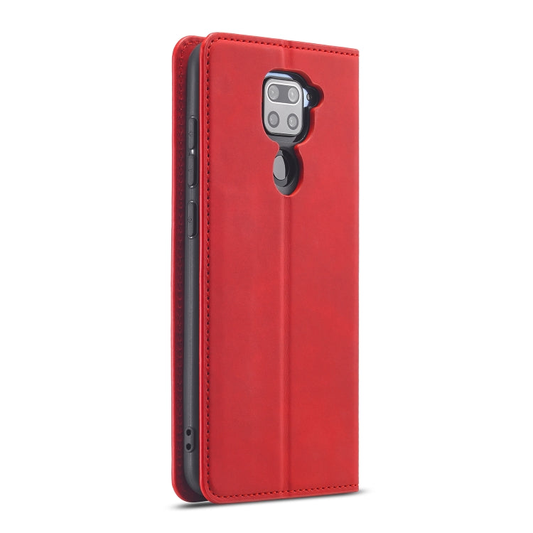 For Xiaomi Redmi Note 9 Forwenw Dream Series Oil Edge Strong Magnetism Horizontal Flip Leather Case with Holder & Card Slots & Wallet & Photo Frame