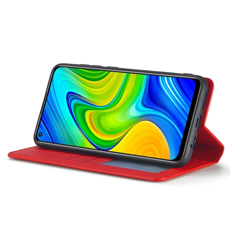 For Xiaomi Redmi Note 9 Forwenw Dream Series Oil Edge Strong Magnetism Horizontal Flip Leather Case with Holder & Card Slots & Wallet & Photo Frame