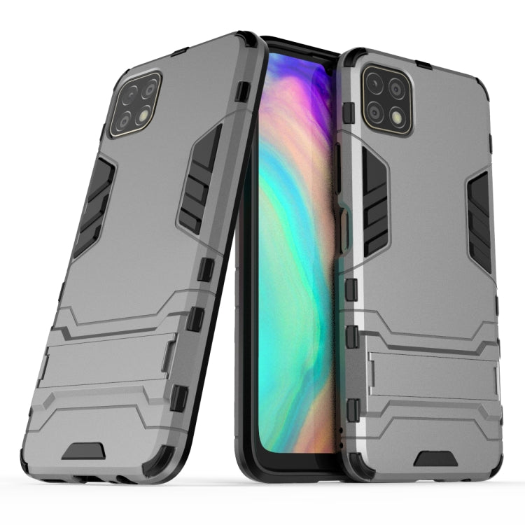 For Huawei Enjoy 20 PC + TPU Shockproof Protective Case with Holder