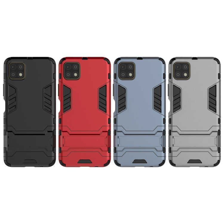 For Huawei Enjoy 20 PC + TPU Shockproof Protective Case with Holder