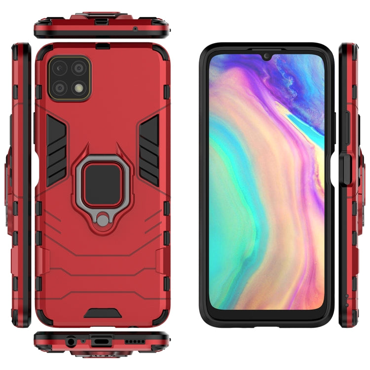 For Huawei Enjoy 20 PC + TPU Anti-fall Protective Case with Magnetic Ring Holder