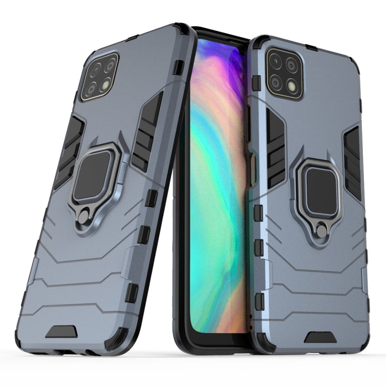 For Huawei Enjoy 20 PC + TPU Anti-fall Protective Case with Magnetic Ring Holder