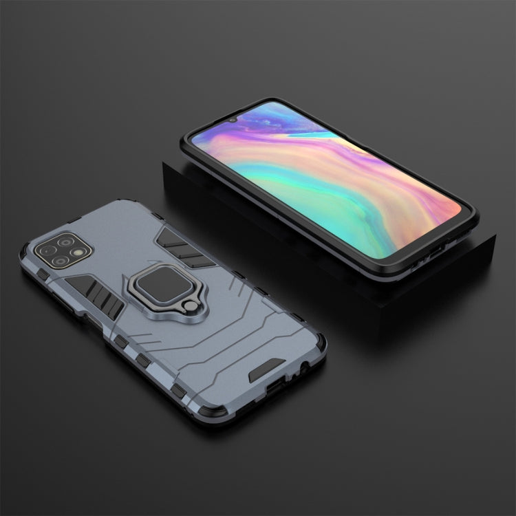 For Huawei Enjoy 20 PC + TPU Anti-fall Protective Case with Magnetic Ring Holder