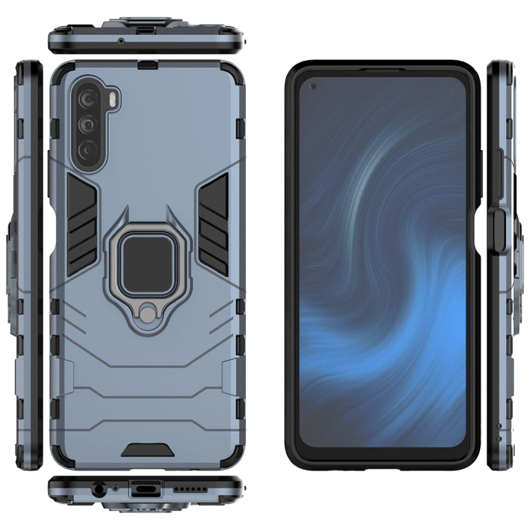 For Huawei Maimang 9 PC + TPU Anti-fall Protective Case with Magnetic Ring Holder