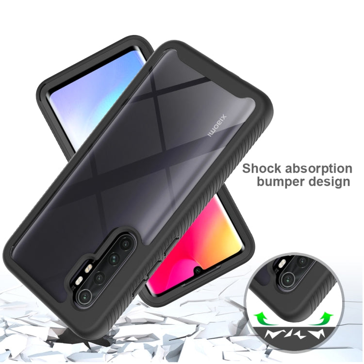 For Xiaomi Note 10 Lite Starry Sky Solid Color Series Shockproof PC + TPU Protective Case