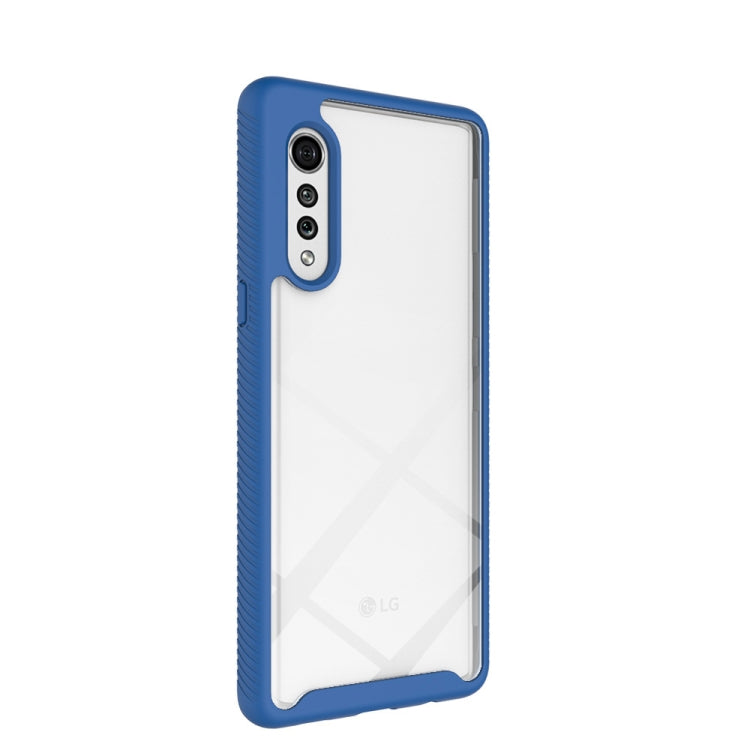 For LG Velvet Starry Sky Solid Color Series Shockproof PC + TPU Protective Case