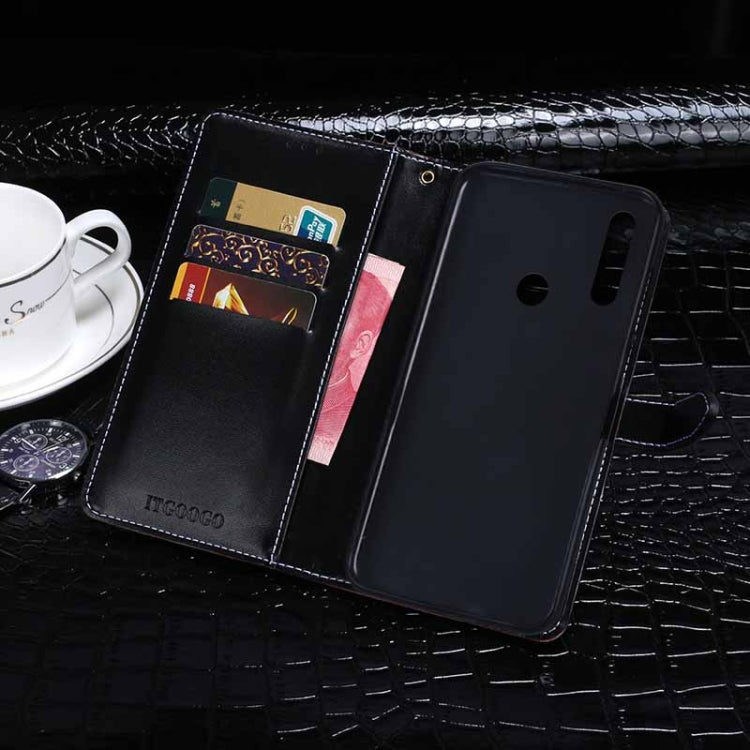 For Alcatel 1SE 2020 idewei Crocodile Texture Horizontal Flip Leather Case with Holder & Card Slots & Wallet