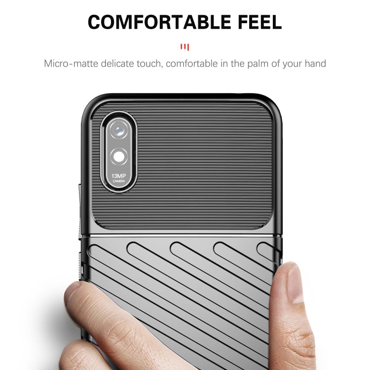 For Xiaomi Redmi 9A Thunderbolt Shockproof TPU Soft Case