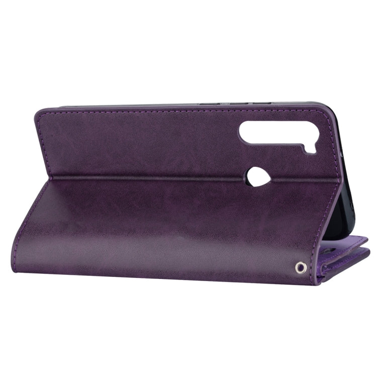 For Xiaomi Redmi Note 8 Multifunctional Zipper Horizontal Flip Leather Case with Holder & Wallet & 9 Card Slots & Lanyard