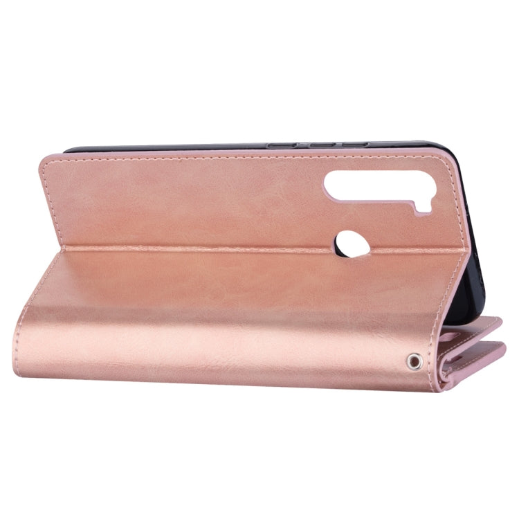 For Xiaomi Redmi Note 8 Multifunctional Zipper Horizontal Flip Leather Case with Holder & Wallet & 9 Card Slots & Lanyard