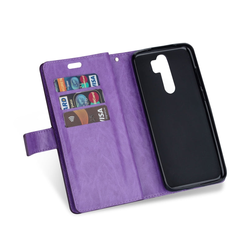 For Xiaomi Redmi Note 8 Pro Multifunctional Zipper Horizontal Flip Leather Case with Holder & Wallet & 9 Card Slots & Lanyard