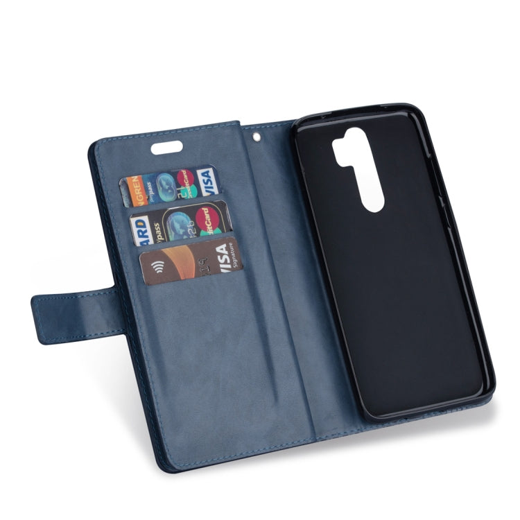 For Xiaomi Redmi Note 8 Pro Multifunctional Zipper Horizontal Flip Leather Case with Holder & Wallet & 9 Card Slots & Lanyard