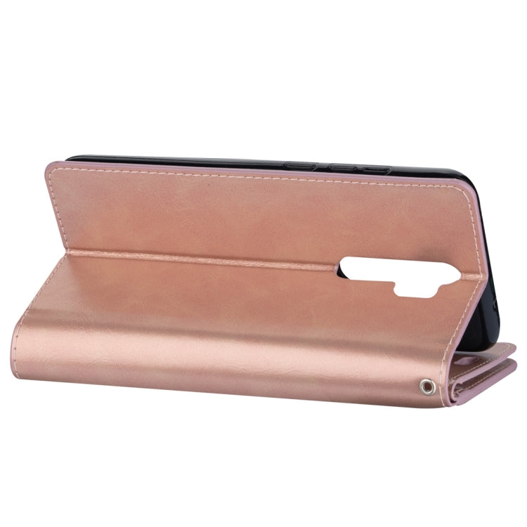 For Xiaomi Redmi Note 8 Pro Multifunctional Zipper Horizontal Flip Leather Case with Holder & Wallet & 9 Card Slots & Lanyard