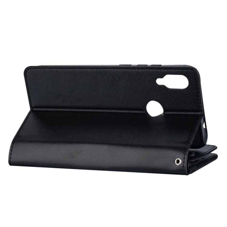 For Xiaomi Redmi Note 7 / Note 7 Pro / Note 7S Multifunctional Zipper Horizontal Flip Leather Case with Holder & Wallet & 9 Card Slots & Lanyard