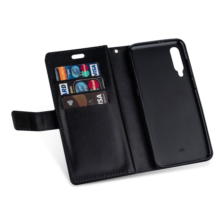 For Xiaomi Mi 9 / Mi 9 Explorer Multifunctional Zipper Horizontal Flip Leather Case with Holder & Wallet & 9 Card Slots & Lanyard