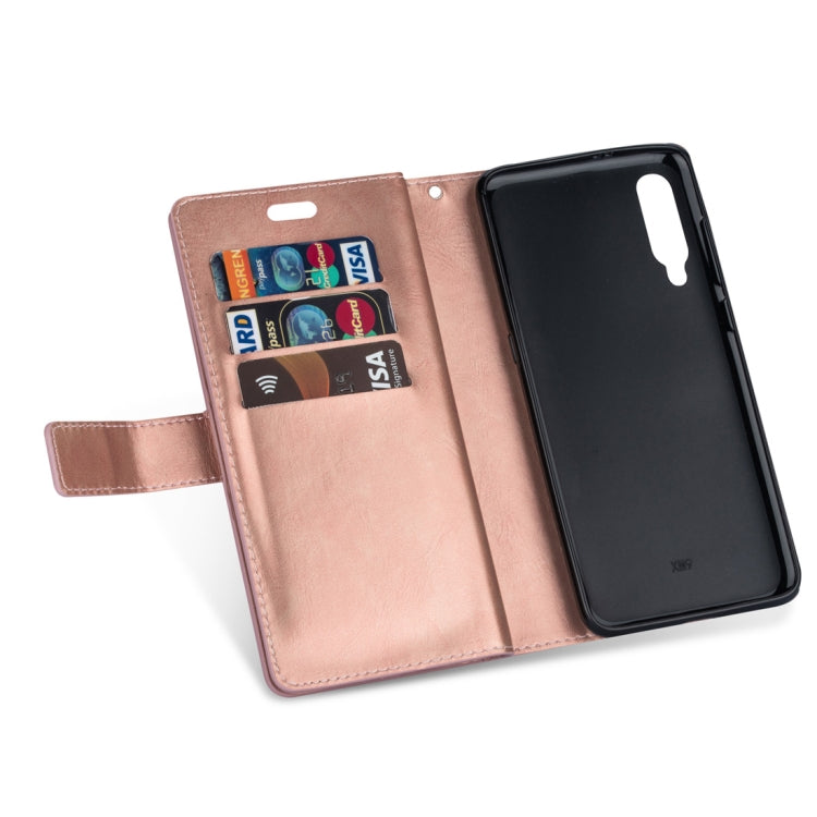For Xiaomi Mi 9 / Mi 9 Explorer Multifunctional Zipper Horizontal Flip Leather Case with Holder & Wallet & 9 Card Slots & Lanyard