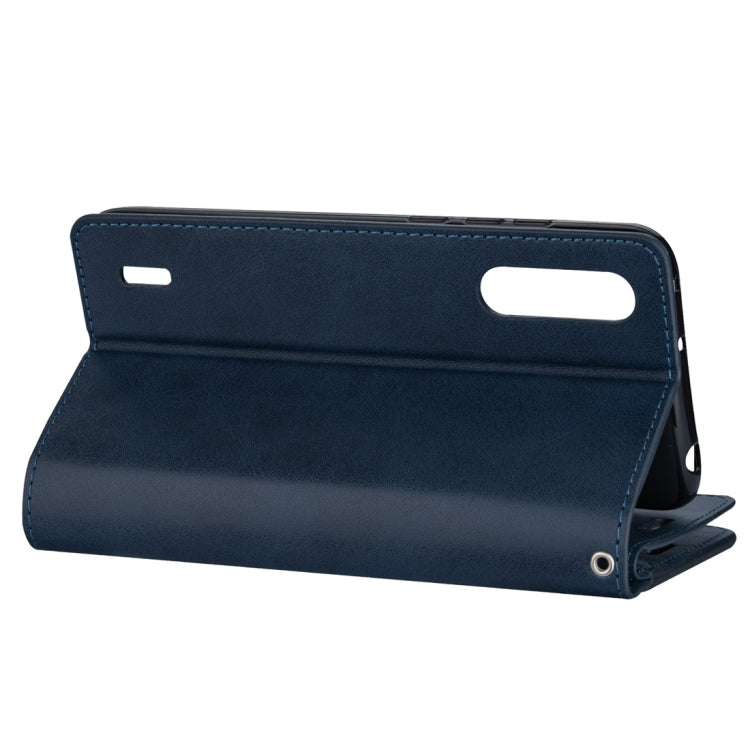 For Xiaomi Mi CC9 / Mi A3 Lite / Mi 9 Lite Multifunctional Zipper Horizontal Flip Leather Case with Holder & Wallet & 9 Card Slots & Lanyard