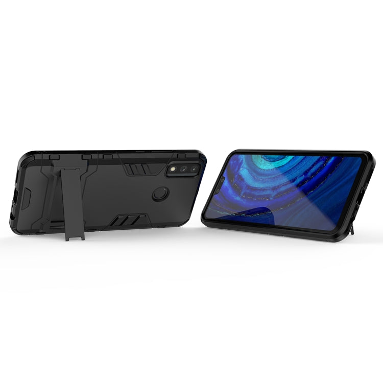 For Huawei Y8s PC + TPU Shockproof Protective Case with Invisible Holder