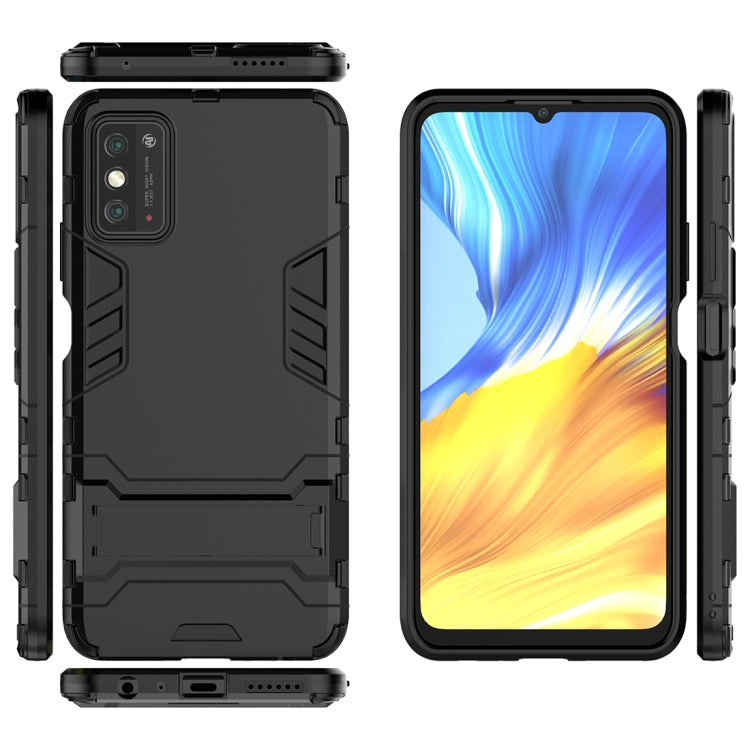 For Huawei Honor X10 Max PC + TPU Shockproof Protective Case with Invisible Holder