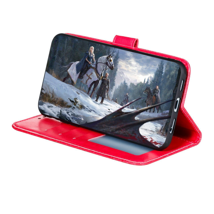 For LG K41S Lace Flower Horizontal Flip Leather Case with Holder & Card Slots & Wallet & Photo Frame