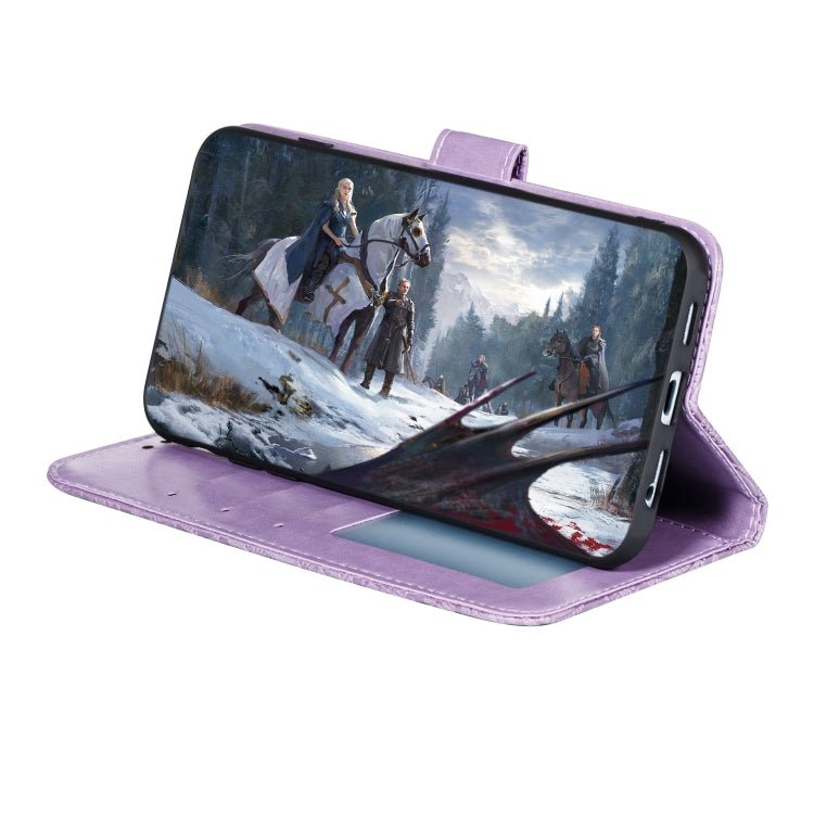 For LG K41S Lace Flower Horizontal Flip Leather Case with Holder & Card Slots & Wallet & Photo Frame