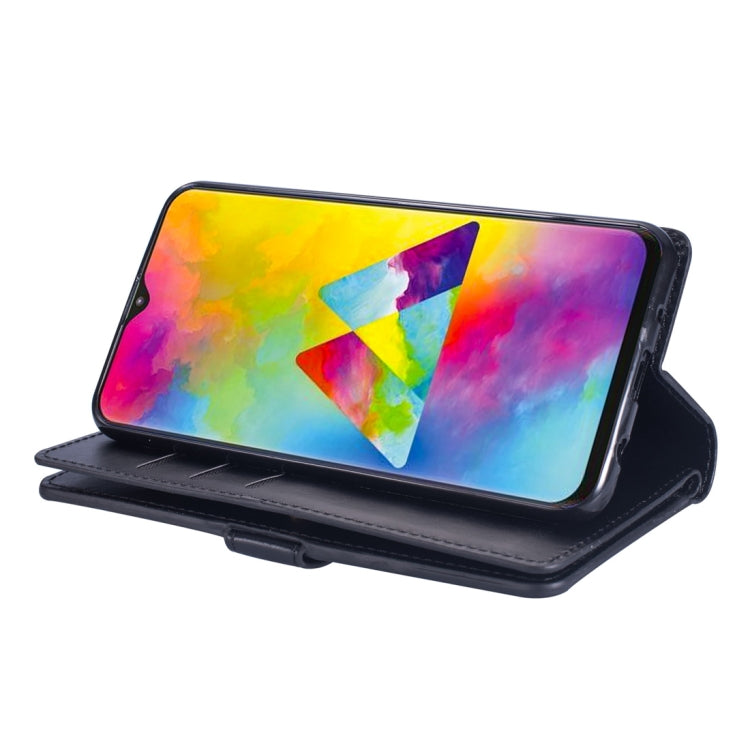 For Huawei Y7 (2019) / Enjoy 9 Multifunctional Zipper Horizontal Flip Leather Case with Holder & Wallet & 9 Card Slots & Lanyard