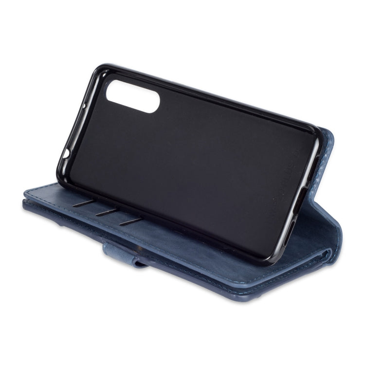 For Huawei P20 Pro Multifunctional Zipper Horizontal Flip Leather Case with Holder & Wallet & 9 Card Slots & Lanyard