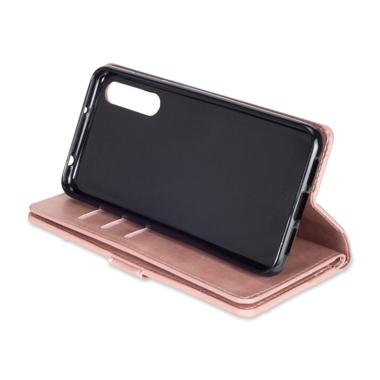 For Huawei P20 Pro Multifunctional Zipper Horizontal Flip Leather Case with Holder & Wallet & 9 Card Slots & Lanyard