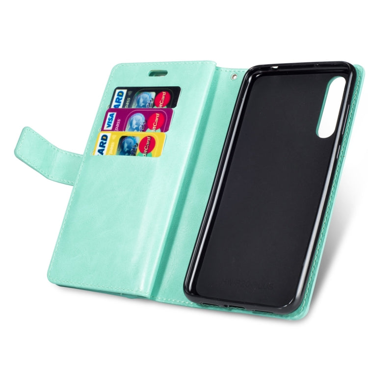 For Huawei P20 Pro Multifunctional Zipper Horizontal Flip Leather Case with Holder & Wallet & 9 Card Slots & Lanyard