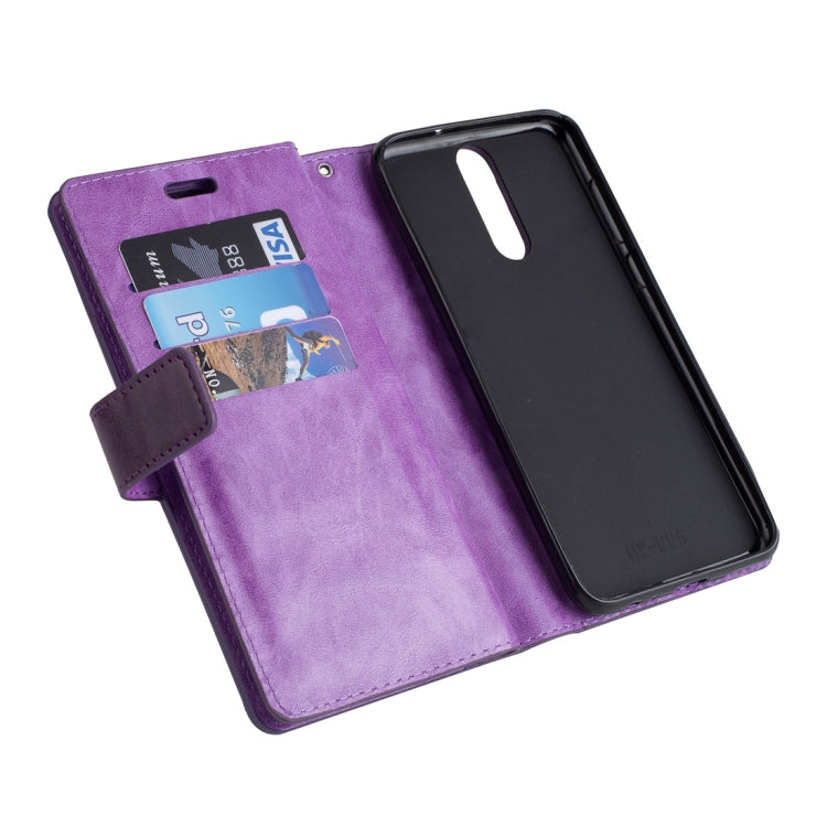 For Huawei Mate 10 Lite / Maimang 6 Multifunctional Zipper Horizontal Flip Leather Case with Holder & Wallet & 9 Card Slots & Lanyard