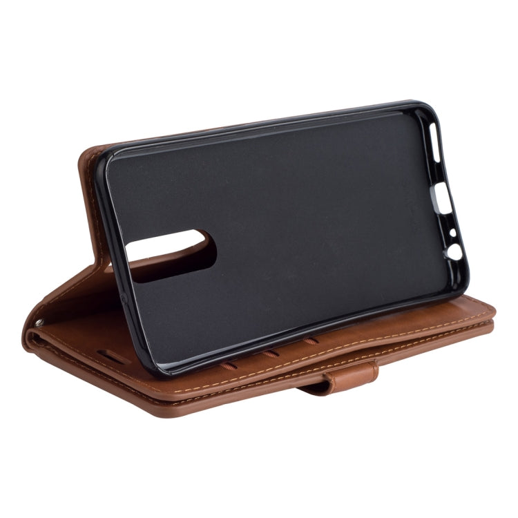 For Huawei Mate 10 Lite / Maimang 6 Multifunctional Zipper Horizontal Flip Leather Case with Holder & Wallet & 9 Card Slots & Lanyard