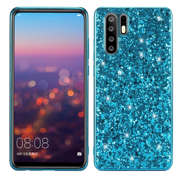 For OPPO A91 / F5 / Reno3 Glitter Powder Shockproof TPU Protective Case