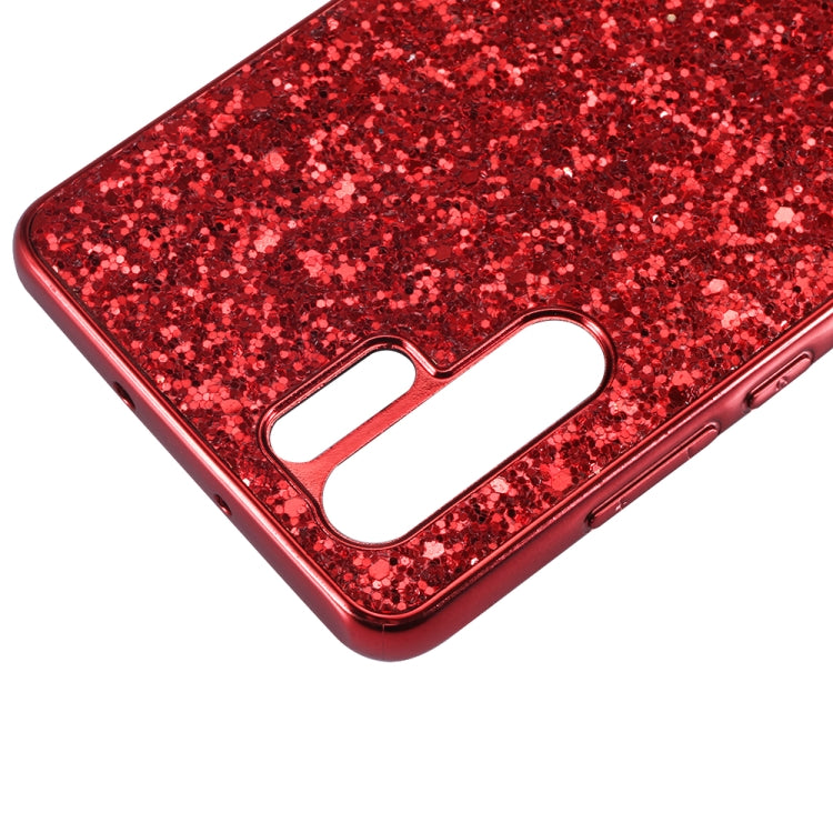 For OPPO A91 / F5 / Reno3 Glitter Powder Shockproof TPU Protective Case