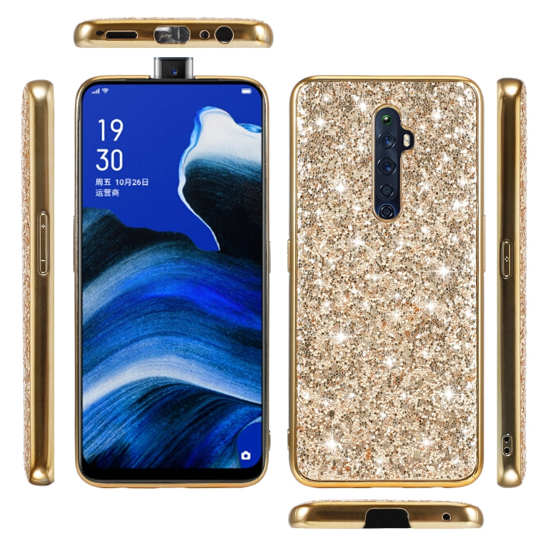 For OPPO Reno2 Z Glitter Powder Shockproof TPU Protective Case