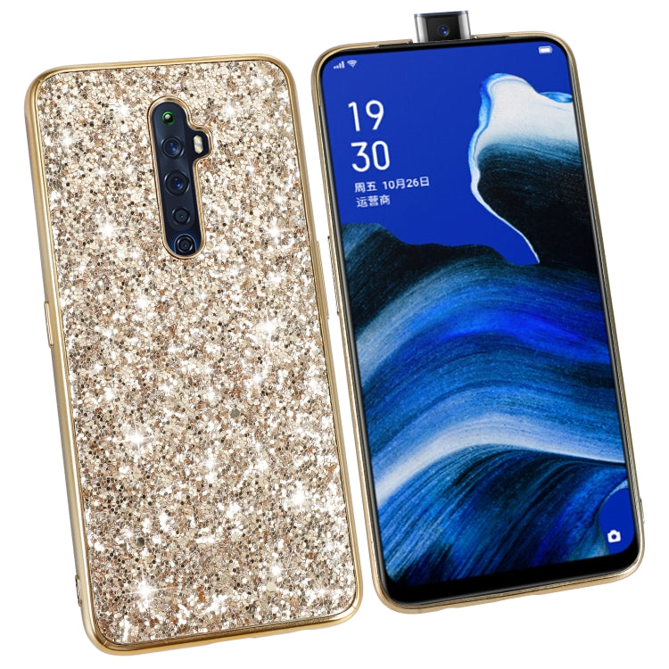 For OPPO Reno2 Z Glitter Powder Shockproof TPU Protective Case