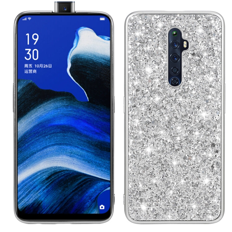 For OPPO Reno2 Z Glitter Powder Shockproof TPU Protective Case