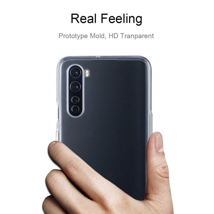For OnePlus Nord 0.75mm Ultra-thin Transparent TPU Soft Protective Case