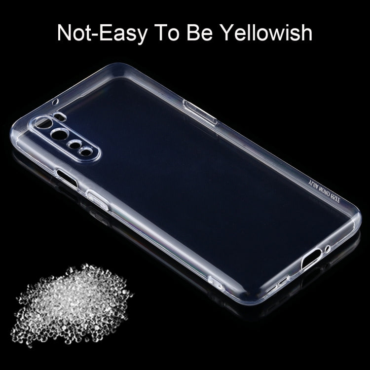 For OnePlus Nord 0.75mm Ultra-thin Transparent TPU Soft Protective Case