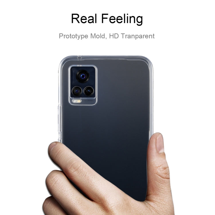 For Vivo S7 5G 0.75mm Ultra-thin Transparent TPU Soft Protective Case