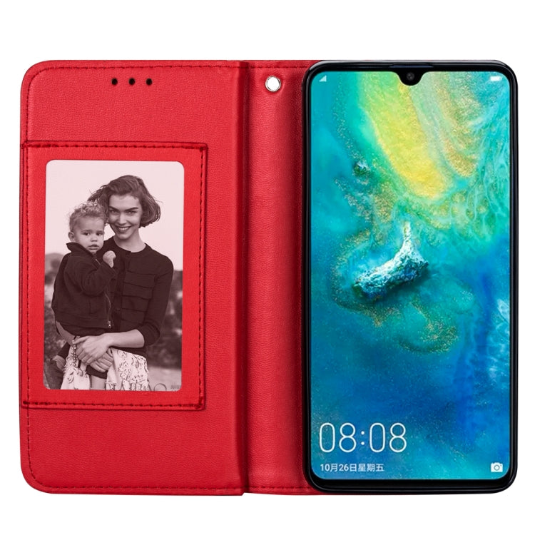 For Huawei Mate 20 Ultra-thin 9 Card Horizontal Flip Leather Case, with Card Slots & Holder & Lanyard