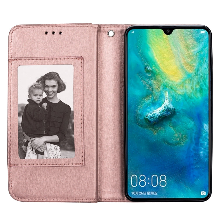 For Huawei Mate 20 Ultra-thin 9 Card Horizontal Flip Leather Case, with Card Slots & Holder & Lanyard