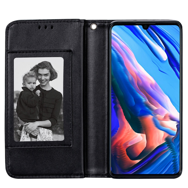 For Huawei P30 Ultra-thin 9 Card Horizontal Flip Leather Case, with Card Slots & Holder & Lanyard
